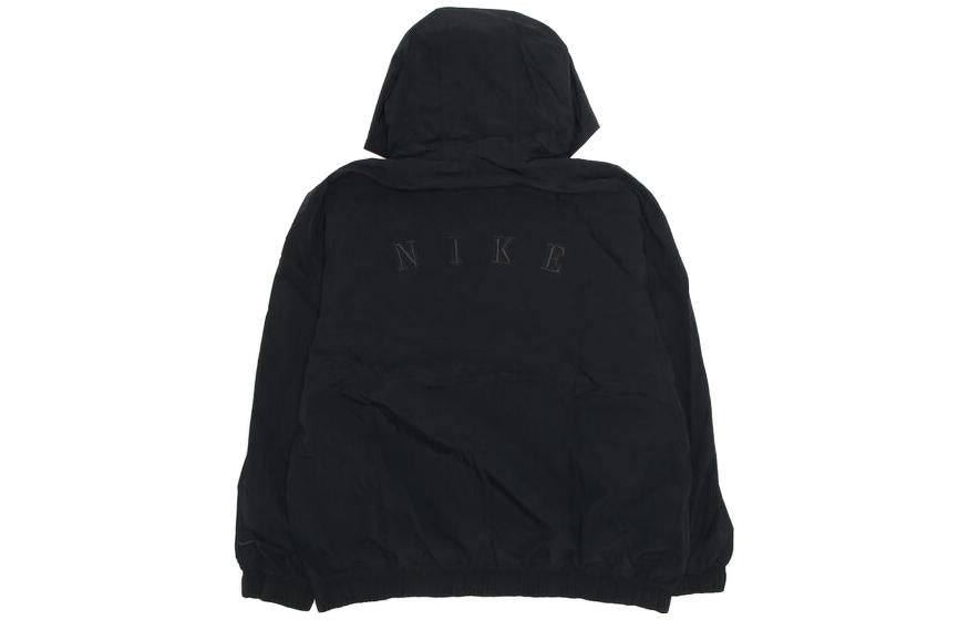 Nike Heritage Essentials Half-zip Overhead Woven Windbreaker Jacket 'Black' FD0903-010 - 2