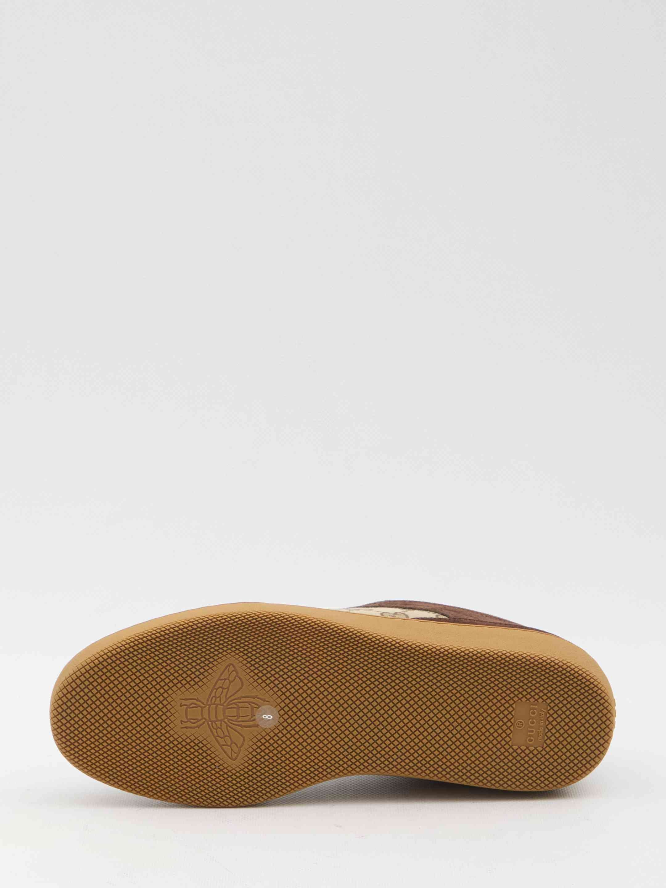 Gucci Men Sneakers With Incrocio Gg - 4