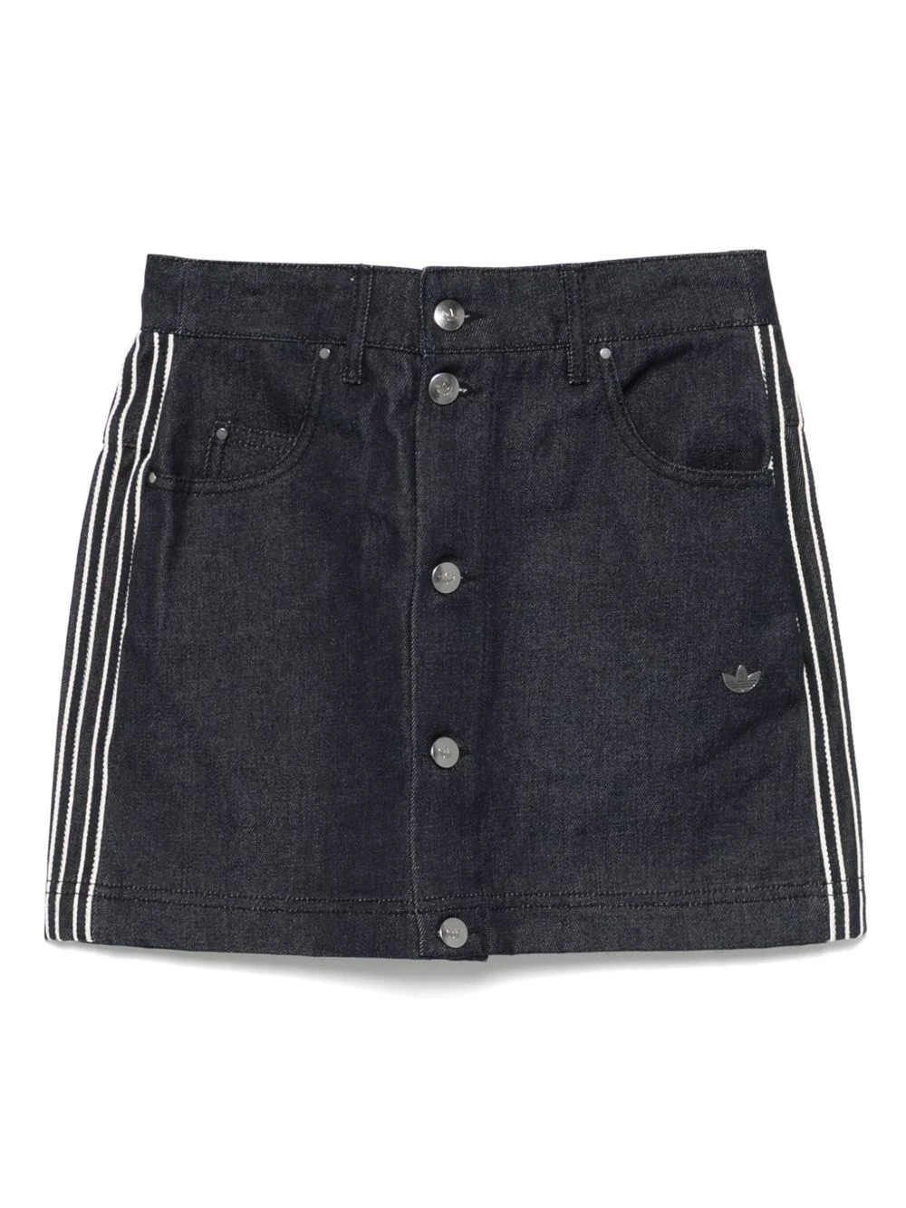 denim mini skirt - 1