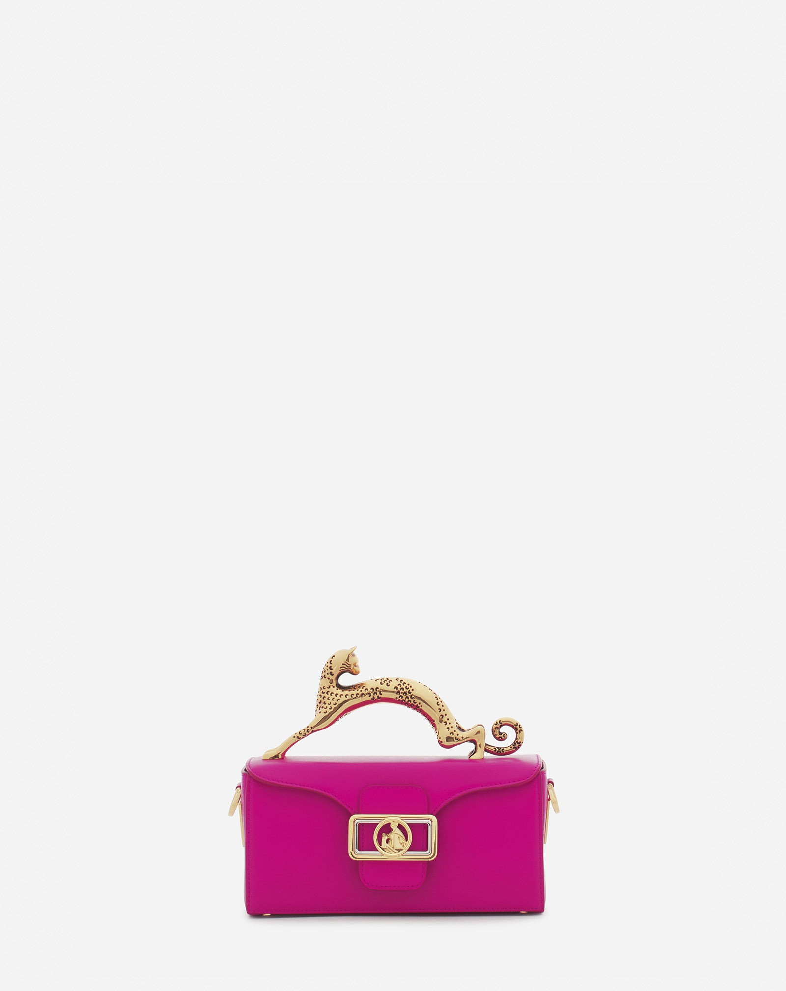 NANO PENCIL CAT LEATHER BAG - 1