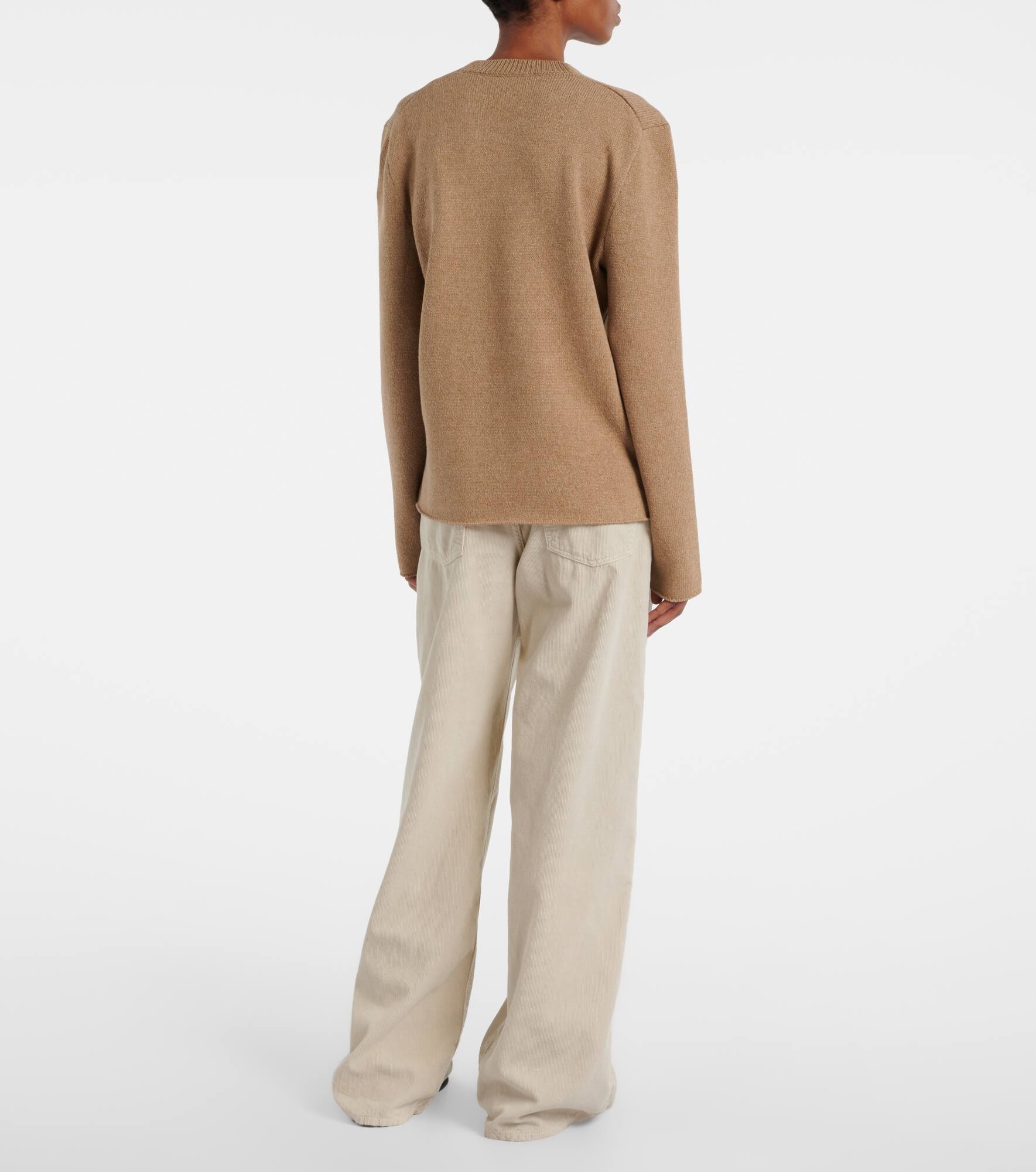 Jhaio cotton and cashmere top - 3