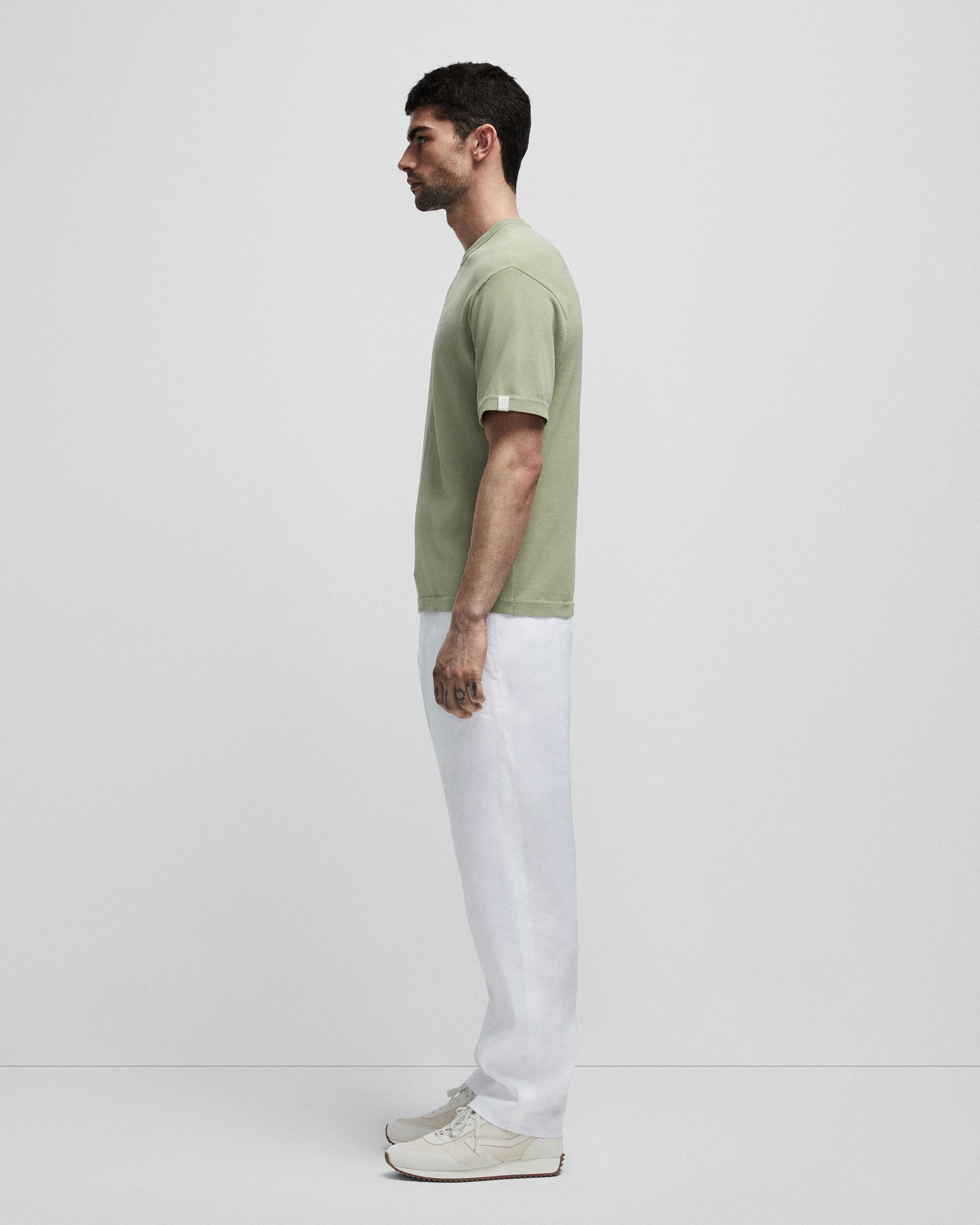 Nolan Corded Cotton Crew
Classic Fit T-Shirt - 5