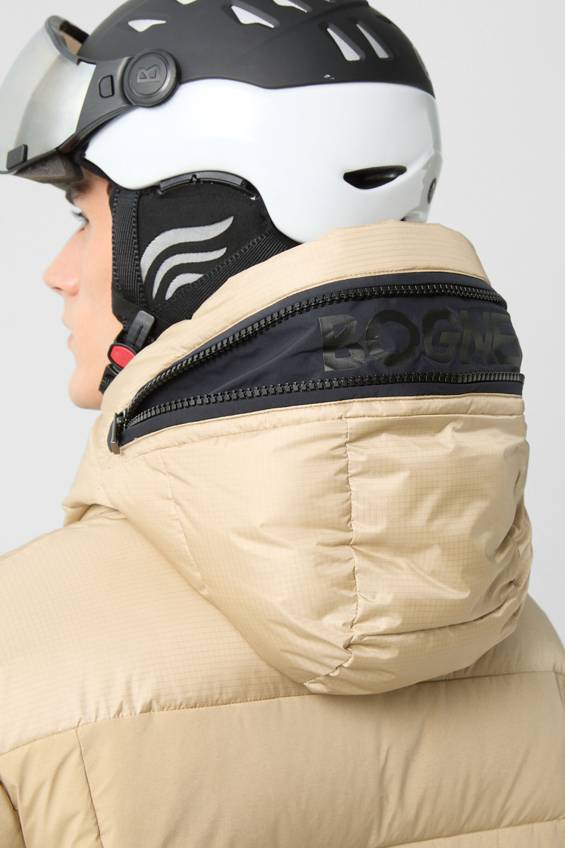 Blaine quilted jacket in Beige 9