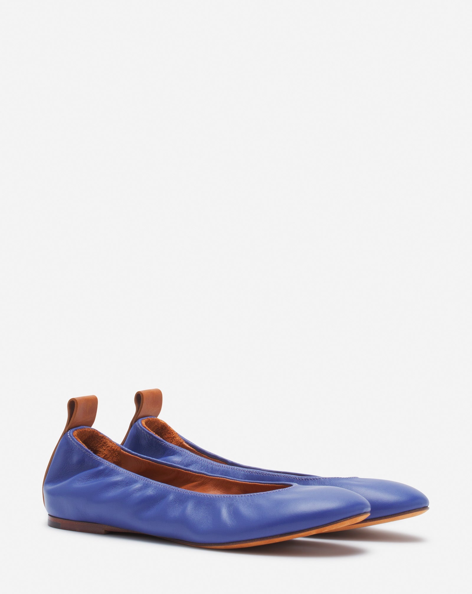 THE LEATHER BALLERINA FLAT - 2