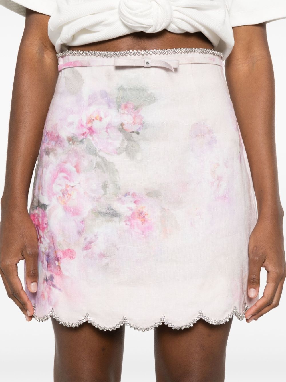 Crush mini skirt - 5