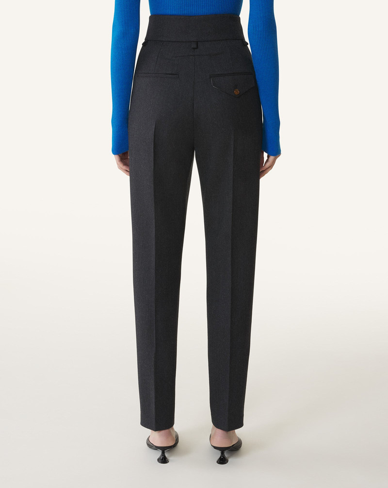 HIGH-WAISTED CIGARETTE PANTS 4