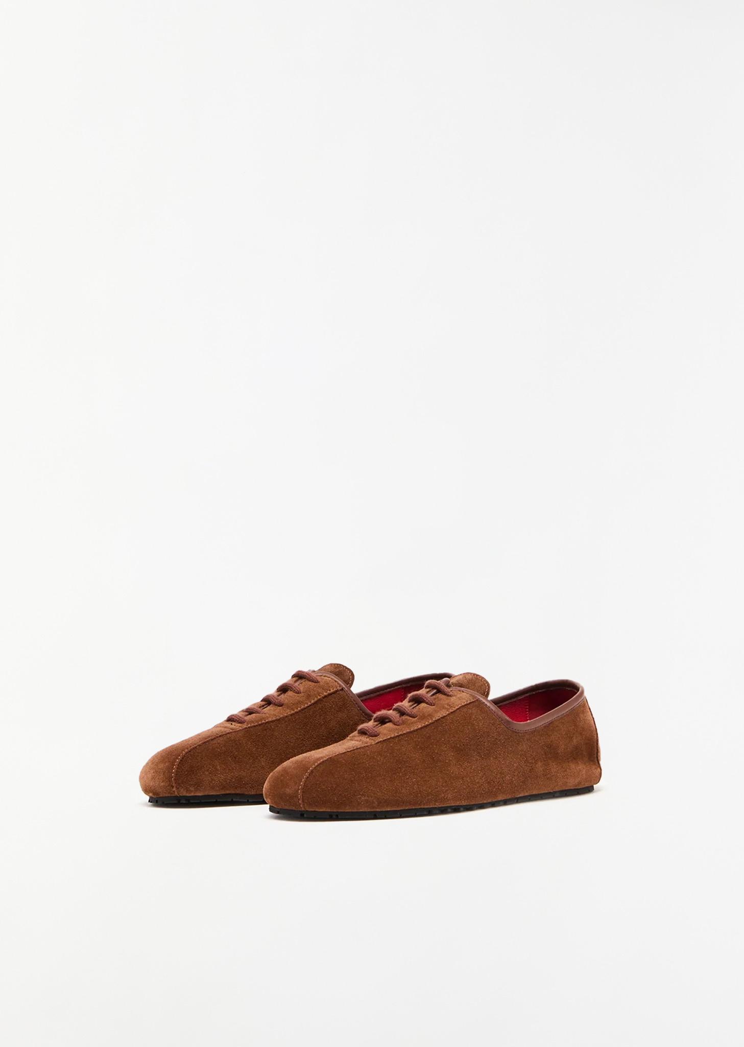 Leather Lace Up Shoes — Sequoia - 2