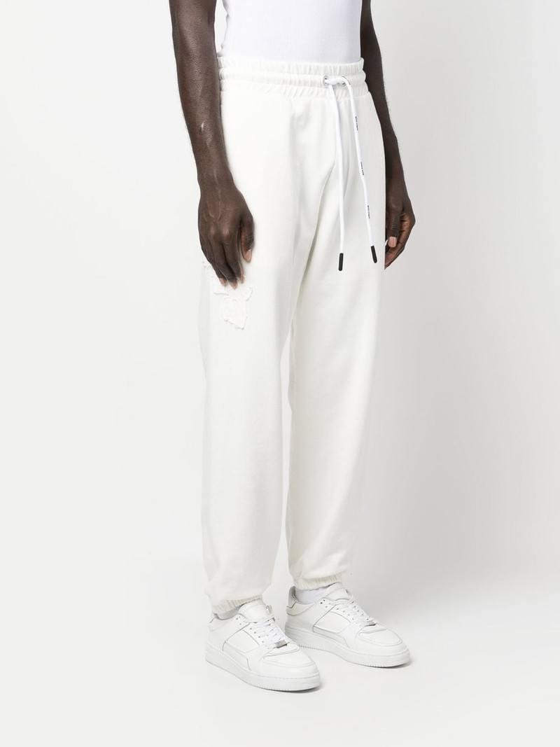 logo-appliqué track pants 4