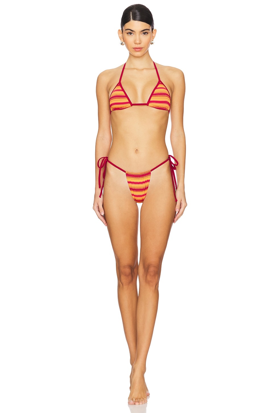 Tia Space Dyed Bikini Bottom - 4