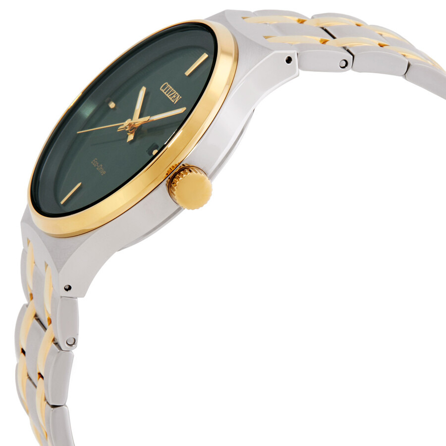 Citizen - Citizen Eco-Drive Green Dial Men's Watch BM7654-57X - 2