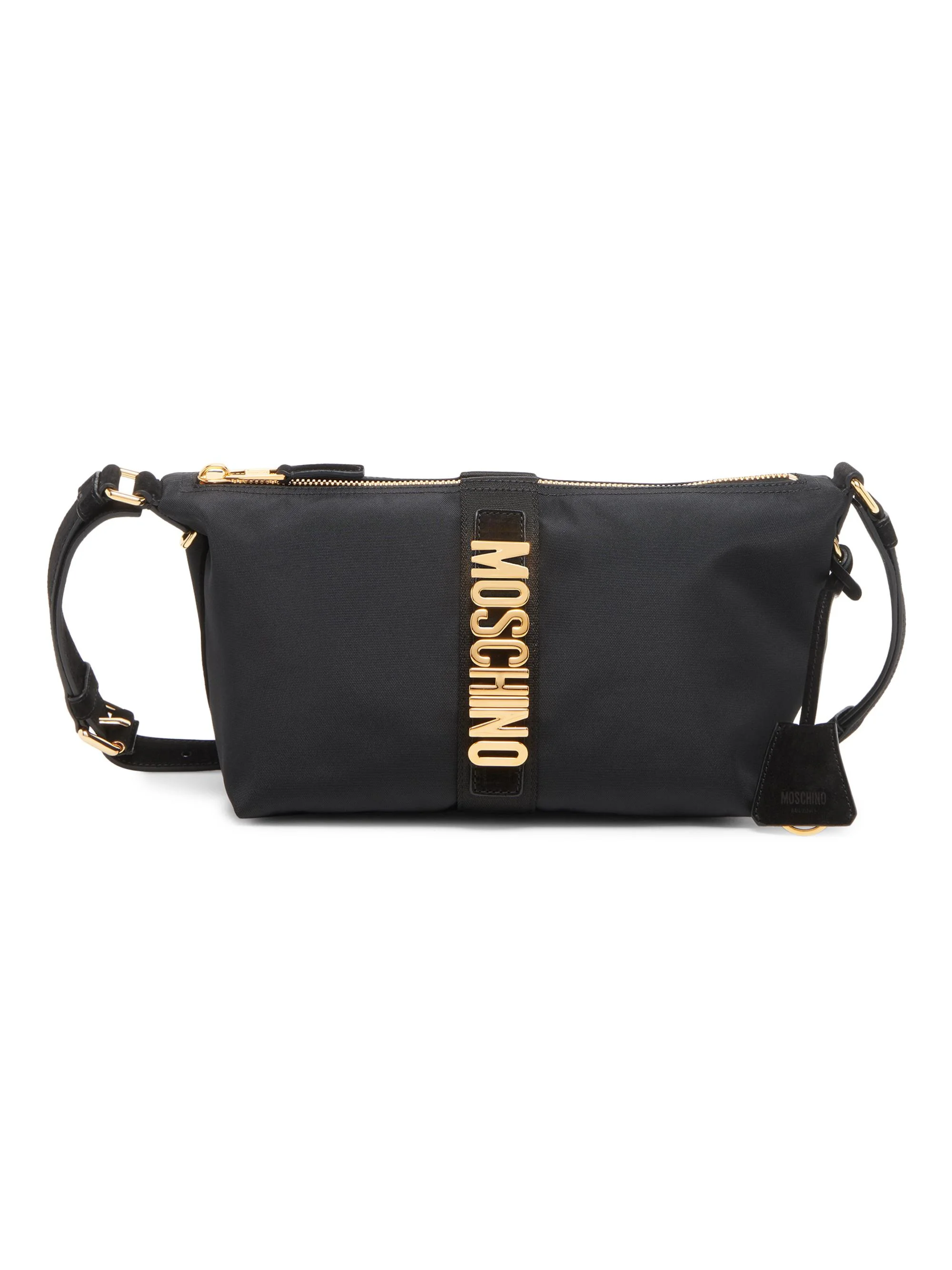 Men's Logo Hardware Crossbody Bag - Black - 1