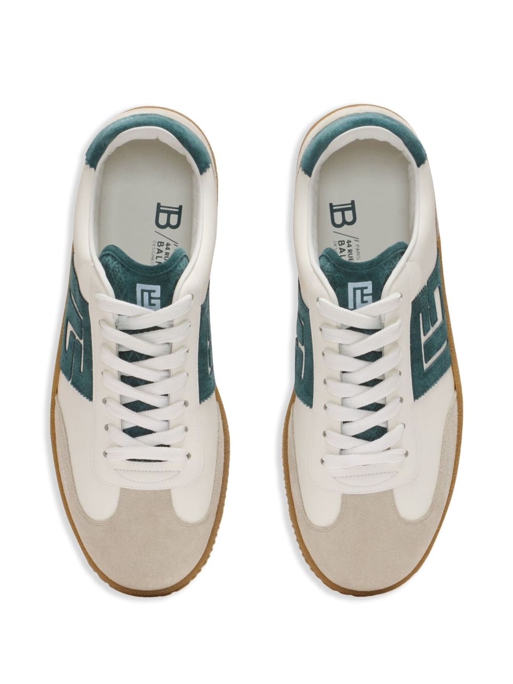 Swan low-top sneakers - 4
