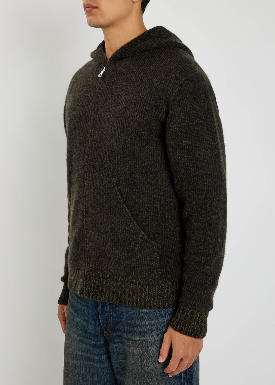 The Elder Statesman Plait Hooded Cashmere Jumper - 2