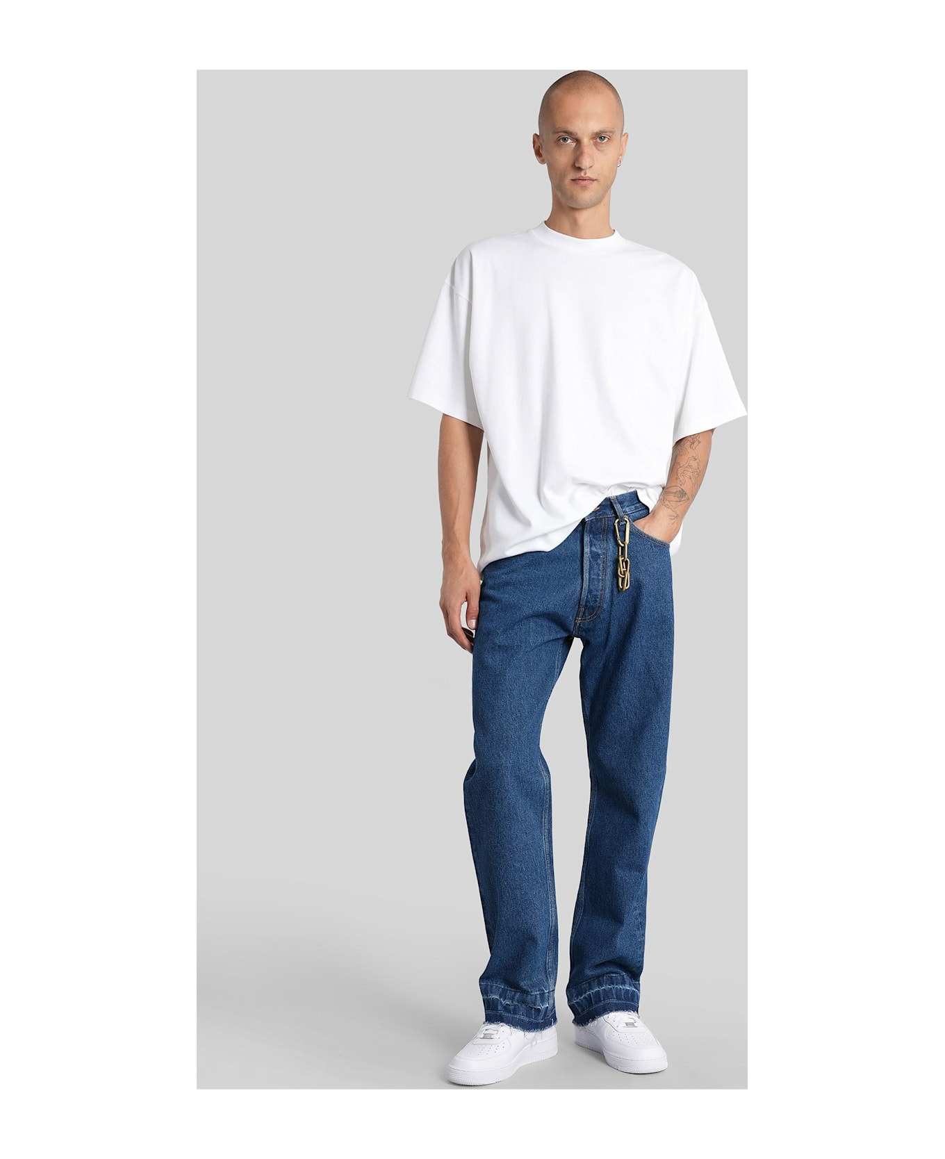Edi Jeans In Blue Denim - 2
