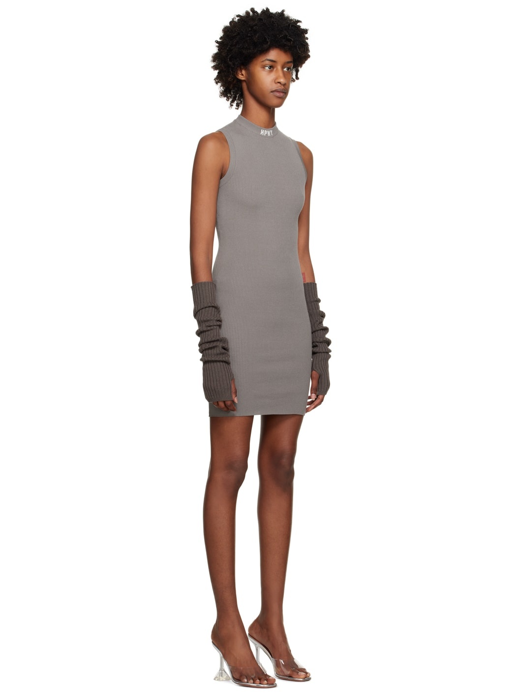 Gray 'HPNY' Minidress - 2