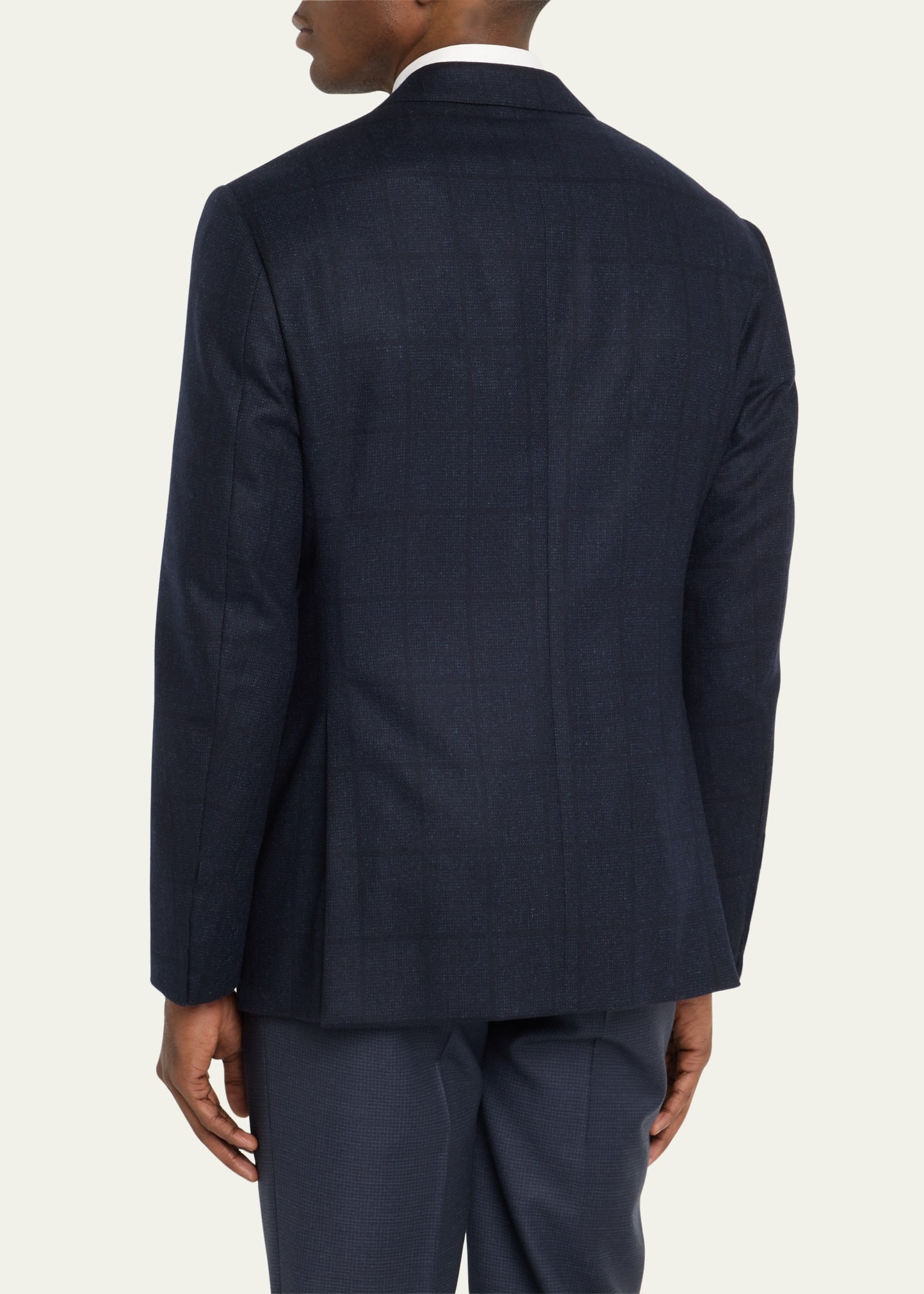 Men's Windowpane Wool-Cashmere Sport Coat - 3