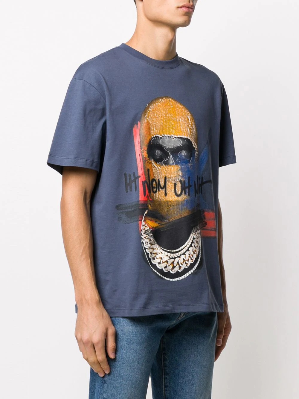 face-print T-shirt - 4