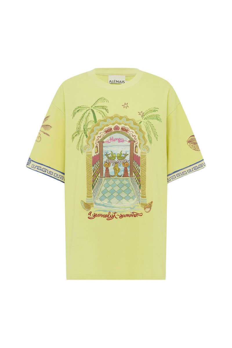 Surrealist Summer Lemon Tee 1