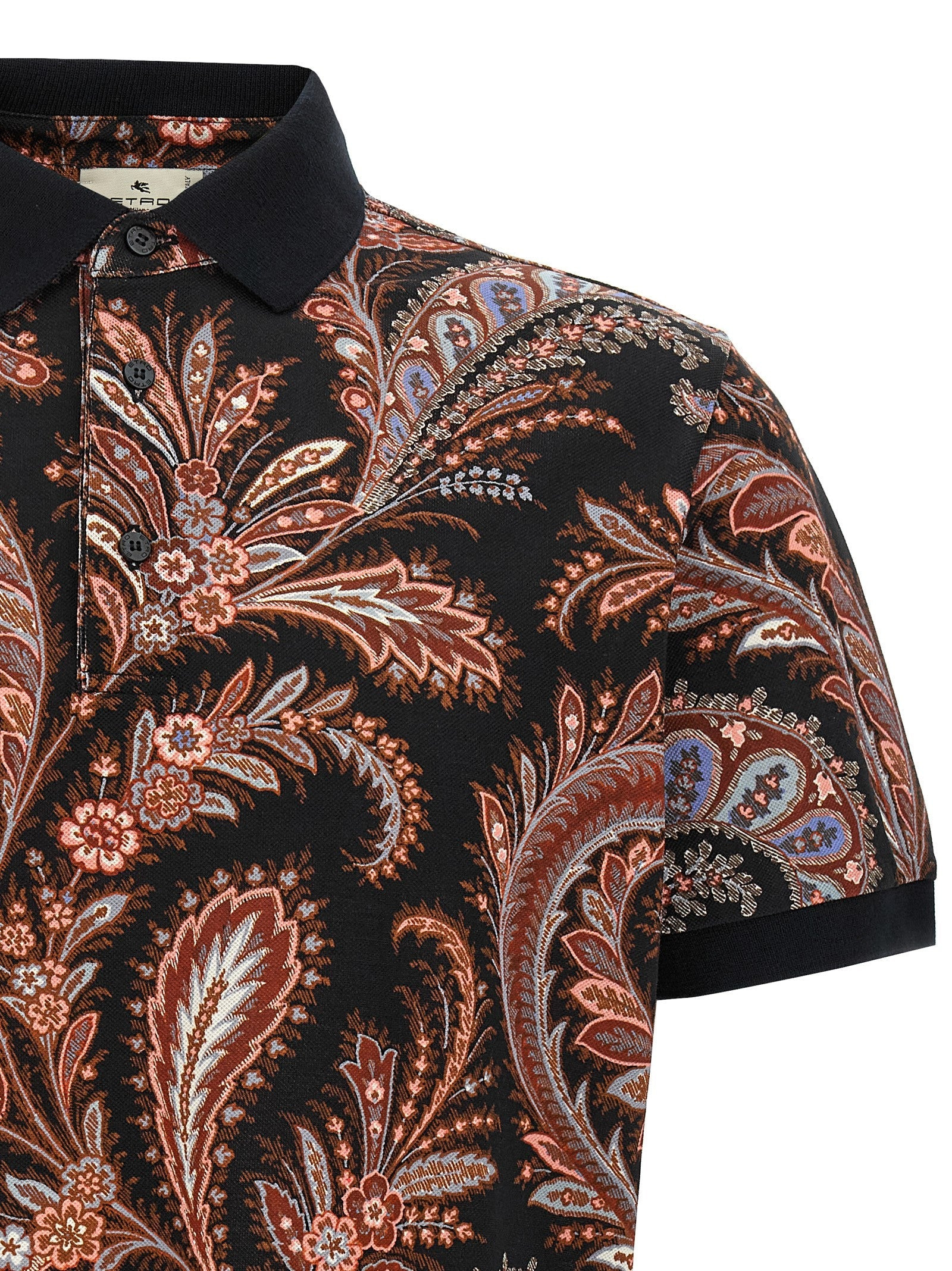Etro Men Polo Paisley Flowers - 3