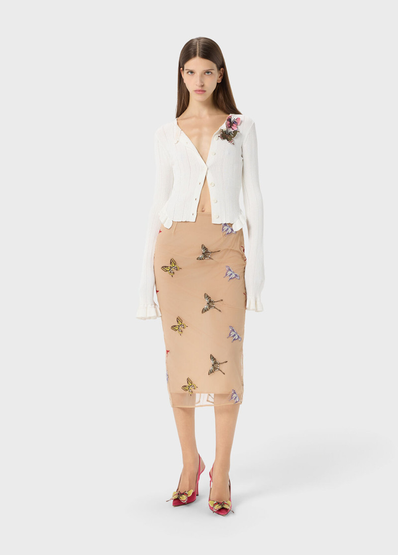 RIBBED CARDIGAN WITH BUTTERFLIES 5