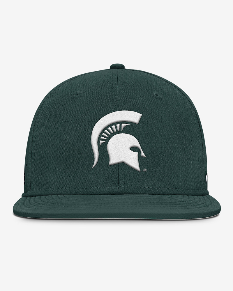 Michigan State Spartans Dugout True Men’s Nike Dri-FIT College Fitted Hat - 1