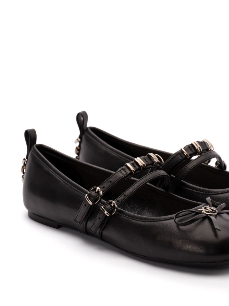 PINKO leather ballet flats outlook