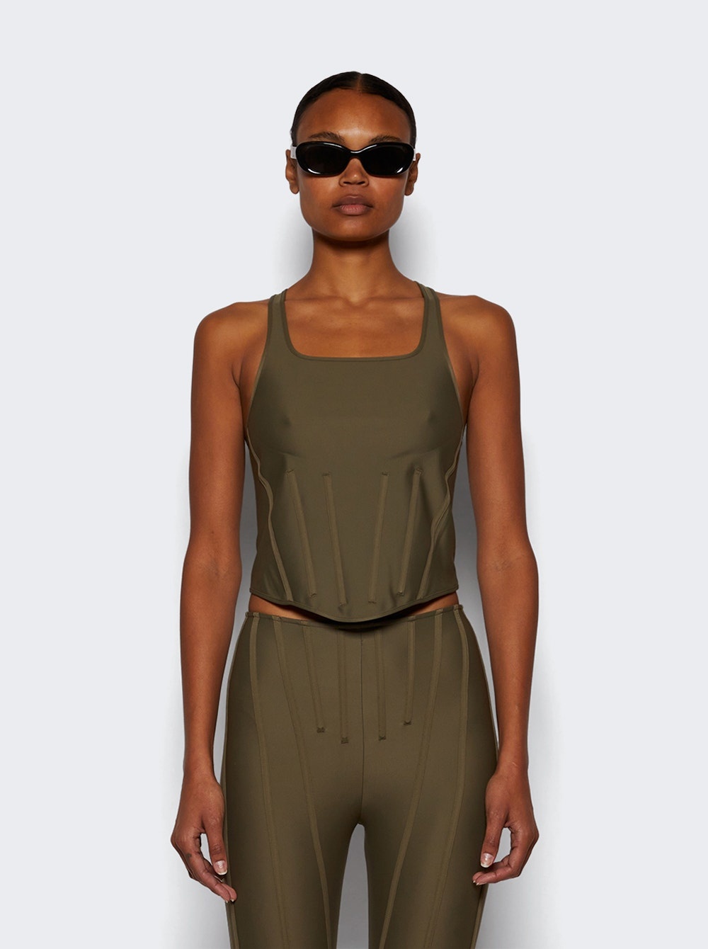 Corset Top Khaki - 3