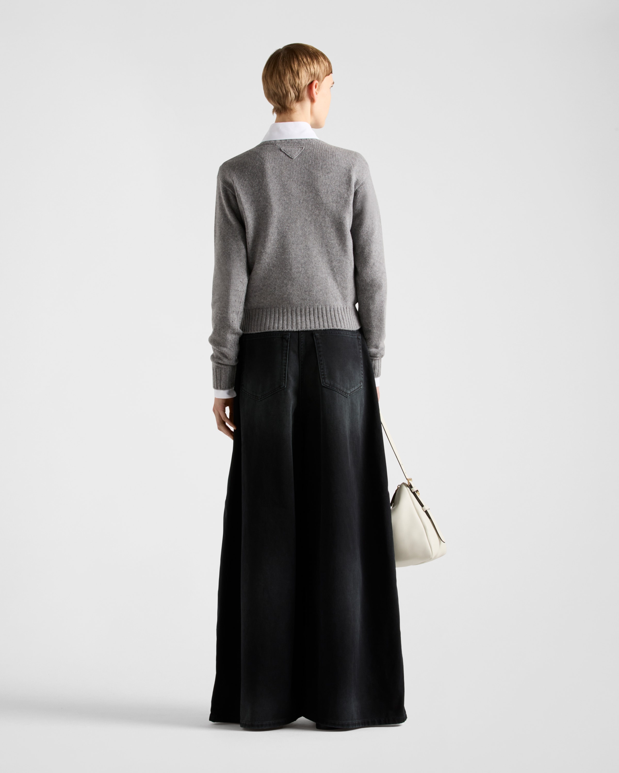 Black denim jeans - 5