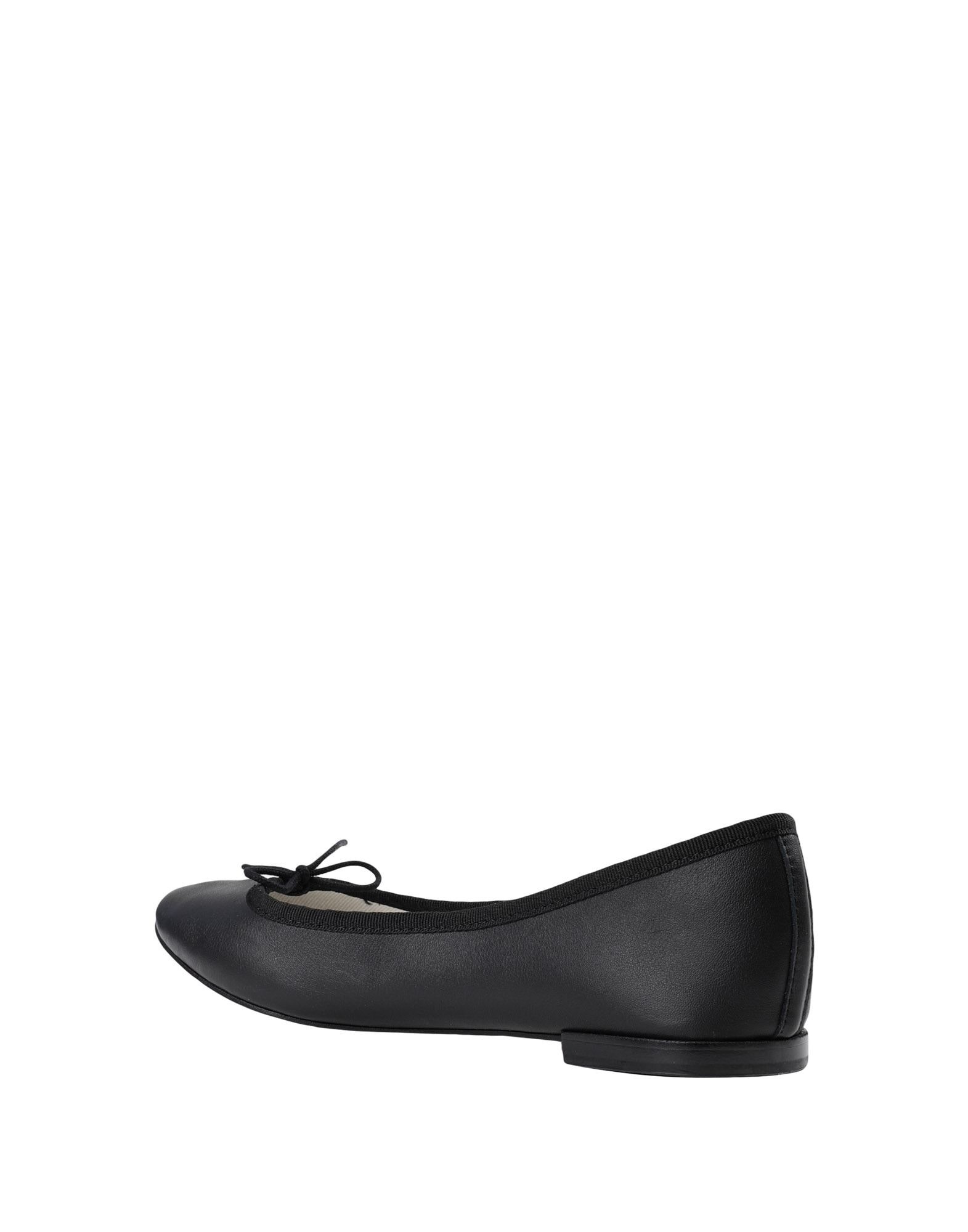 Black Women's Ballet Flats - 3