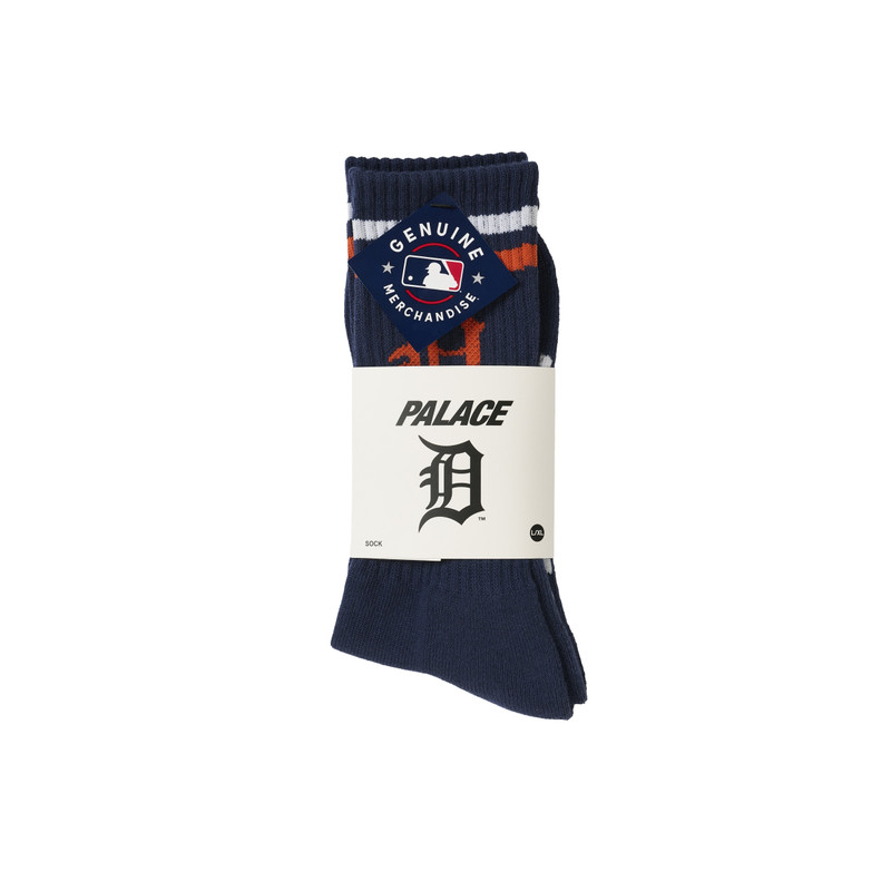 PALACE DETROIT TIGERS SOCK NAVY 3
