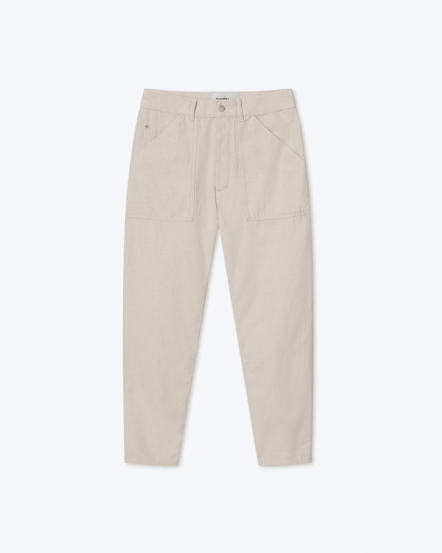 JASPER - Cropped straight-leg jeans - Natural - 5