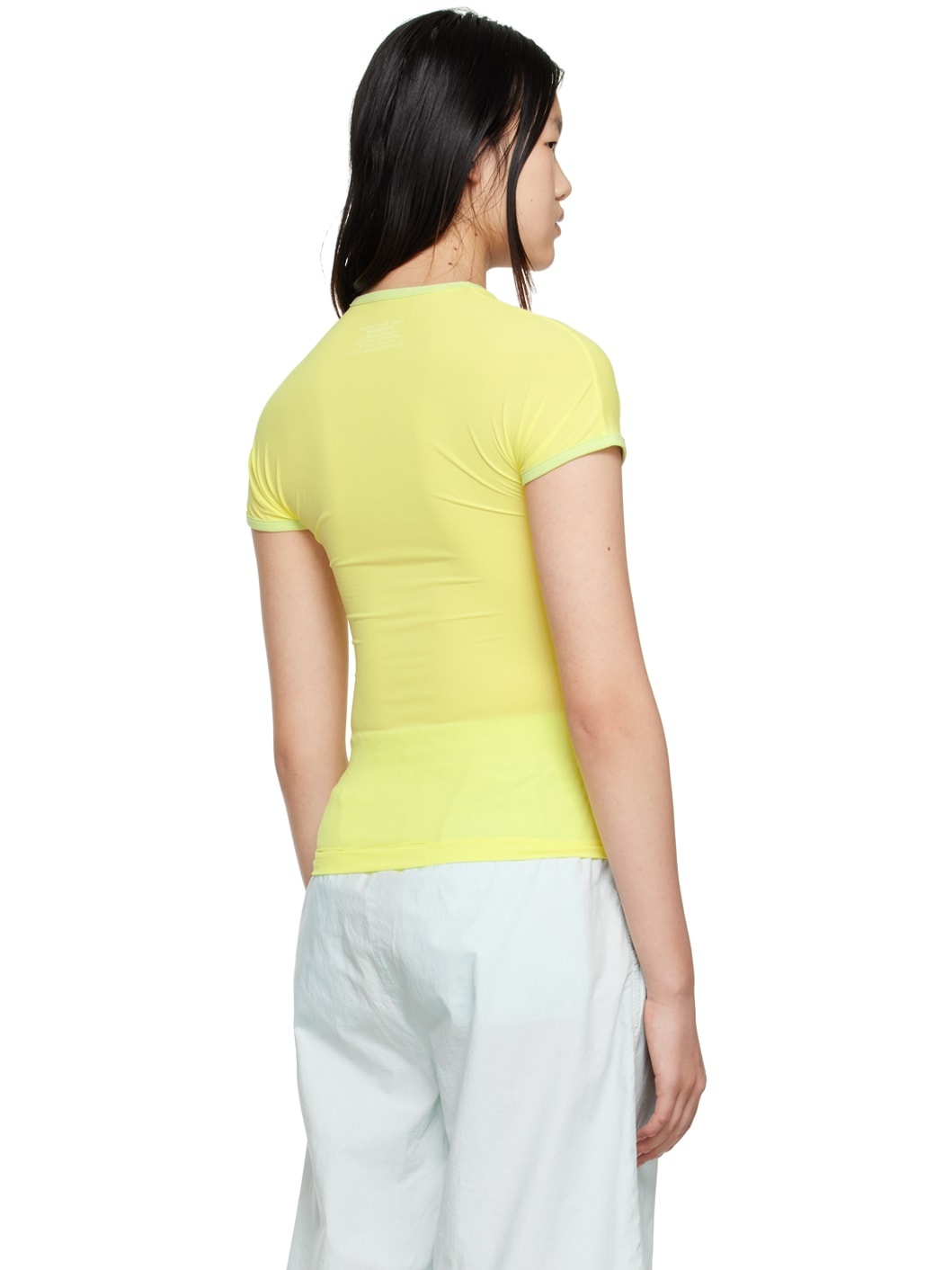 Yellow 'See You Sunnei' T-Shirt - 3
