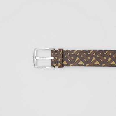 Burberry Monogram E-canvas Belt outlook