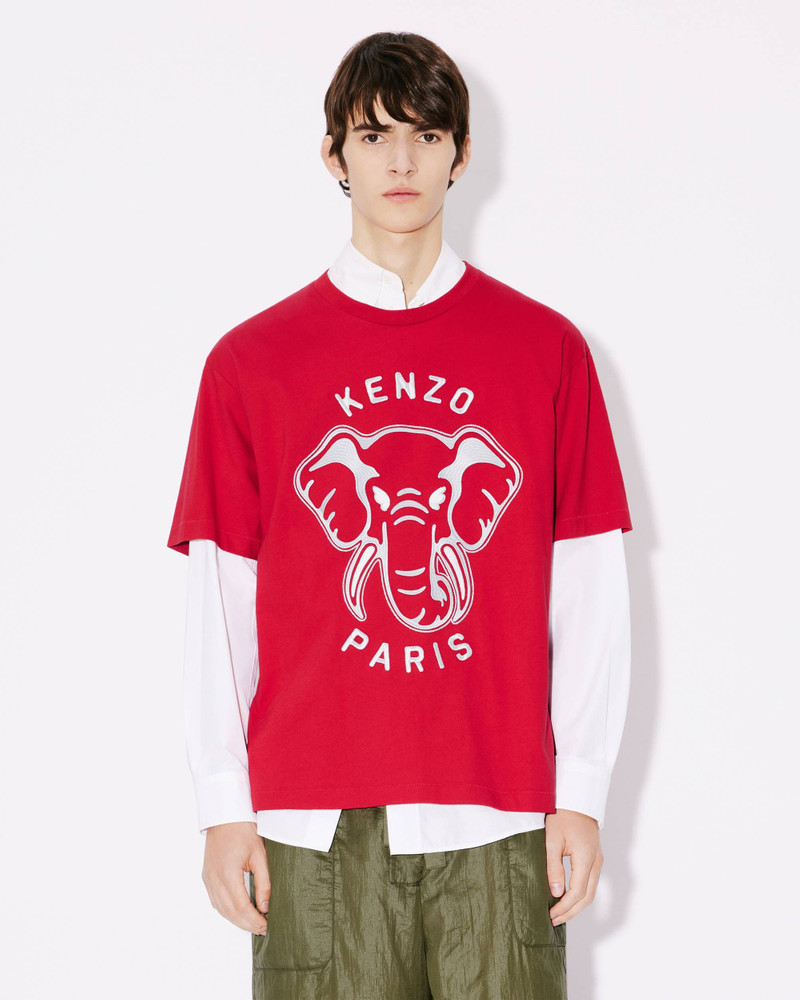 'KENZO Elephant' oversized embroidered T-shirt 3