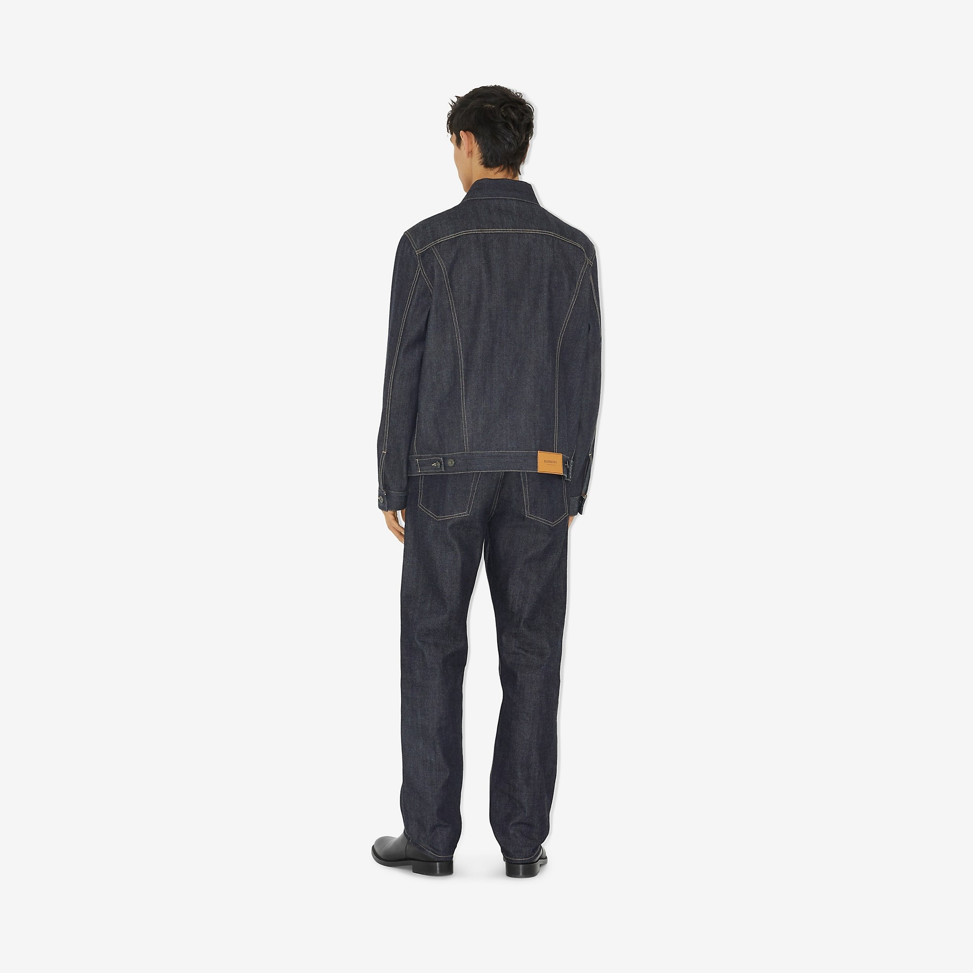 Straight Fit Japanese Denim Jeans - 4