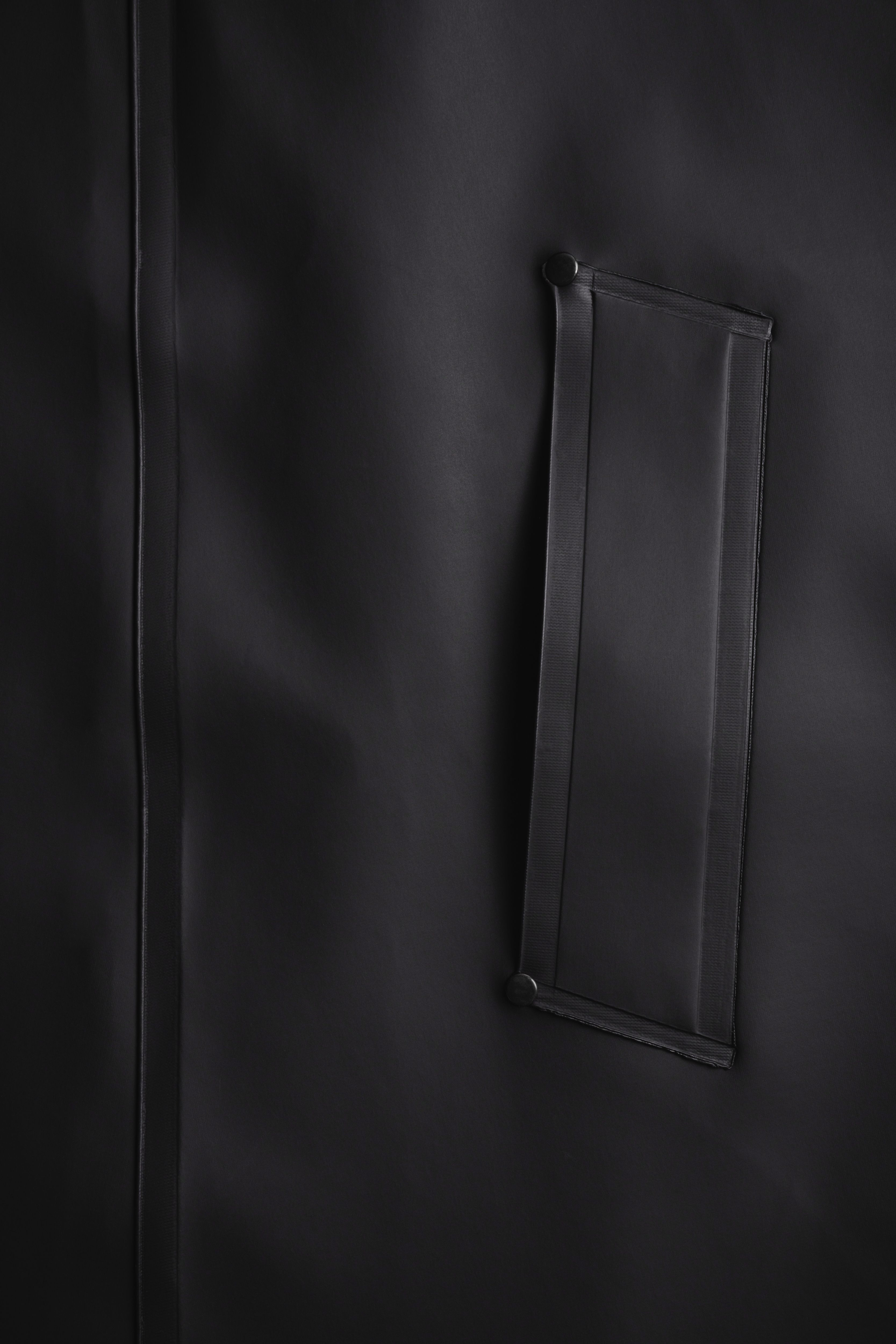 Black Raincoat for Women - Mosebacke - 8