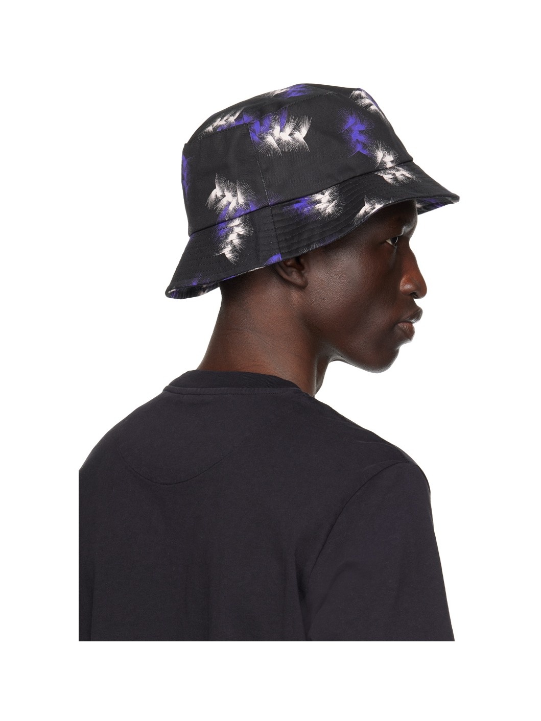 Black Sunflare Bucket Hat - 3