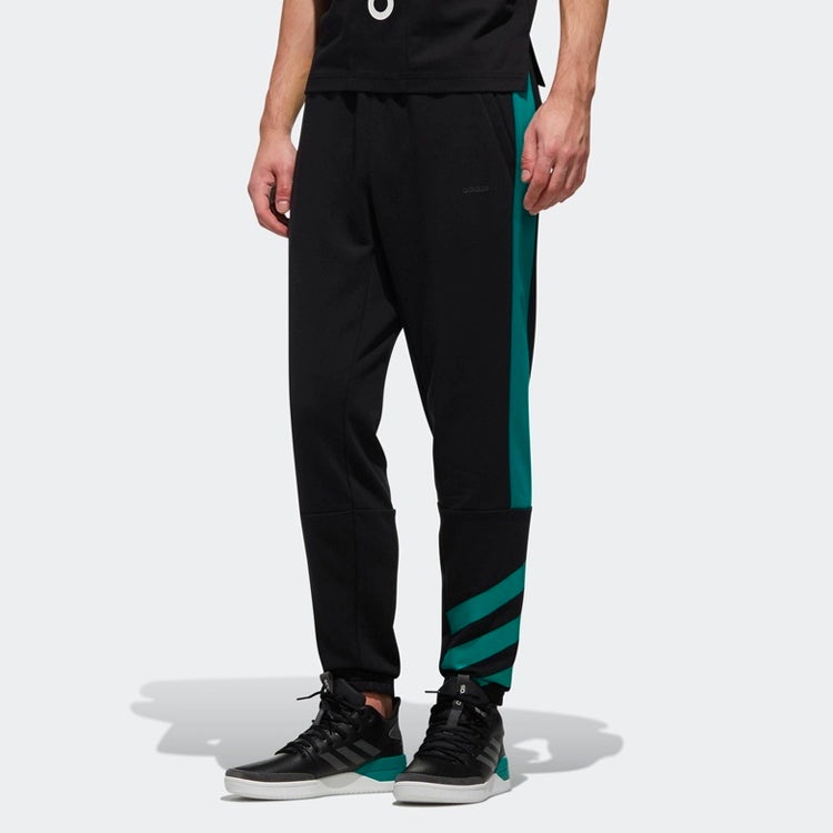 Men's adidas neo Sports Stripe Black Pants DW8121 - 2