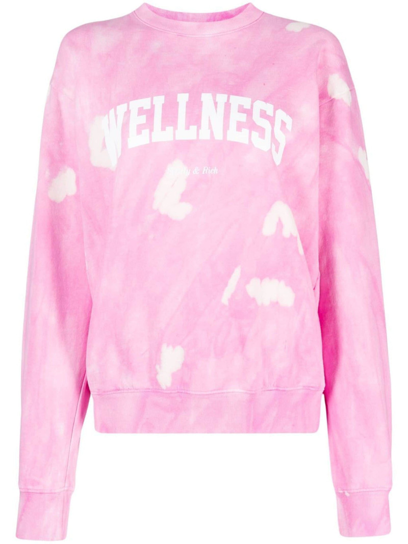 Wellness tie-dye sweatshirt 1