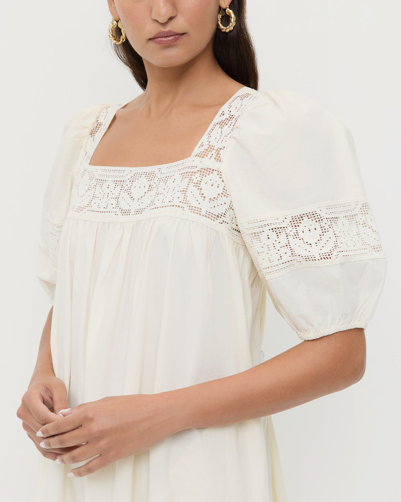 Jo Puff-Sleeve Dress 5