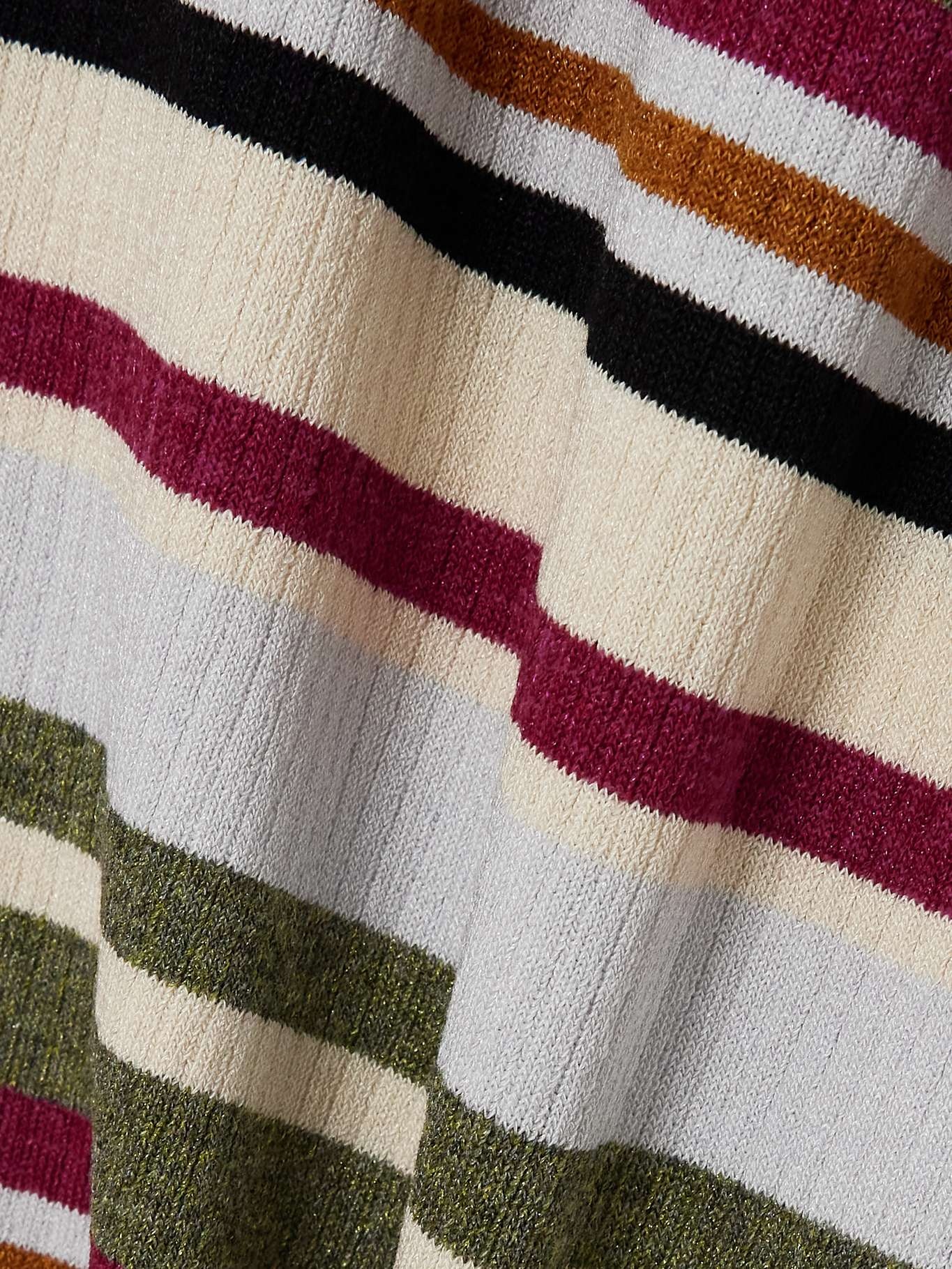 Kavya striped ribbed-knit sweater - 5