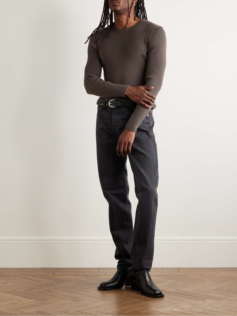 Our Legacy Ribbed Cotton Sweater outlook
