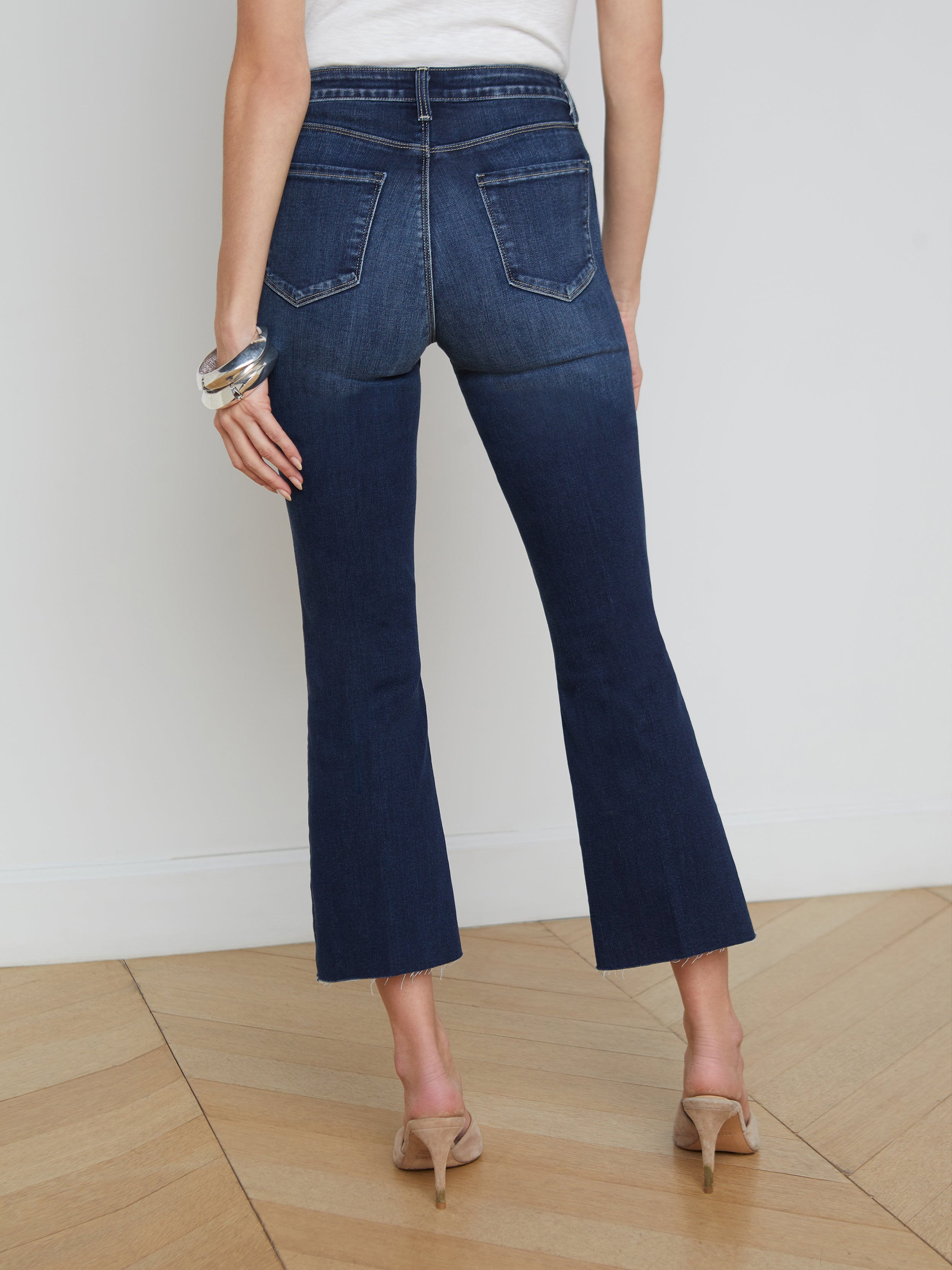 Kendra Cropped Flare Jean - 5
