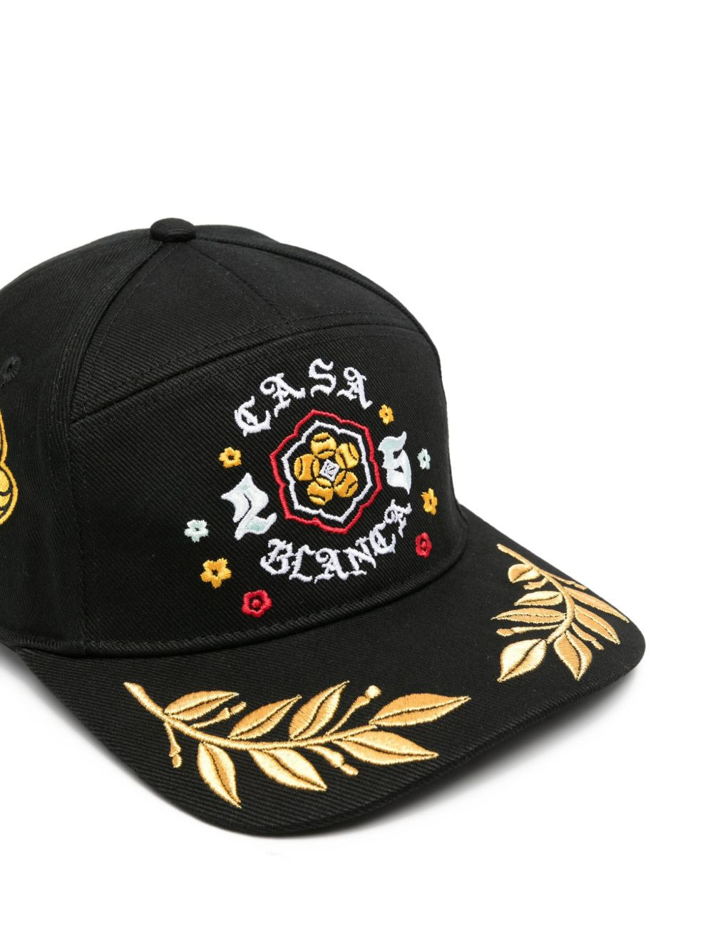 Emblem Laurel embroidered cap - 3