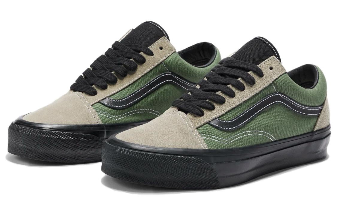 Vans Premium Old Skool 36 'Aluminum Grey Olive Green' VN000CQDCL3 - 2