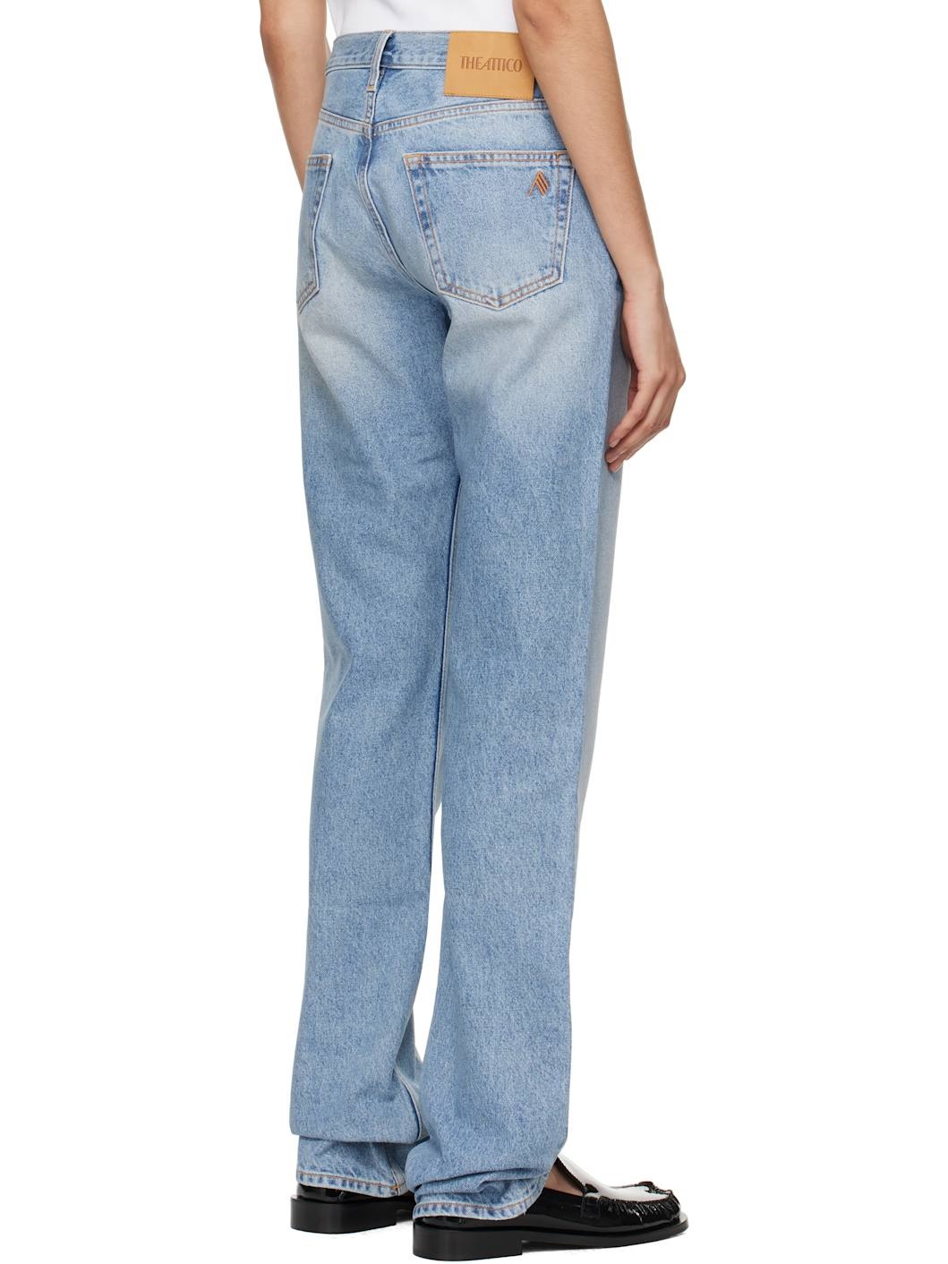 Blue Long Jeans - 3