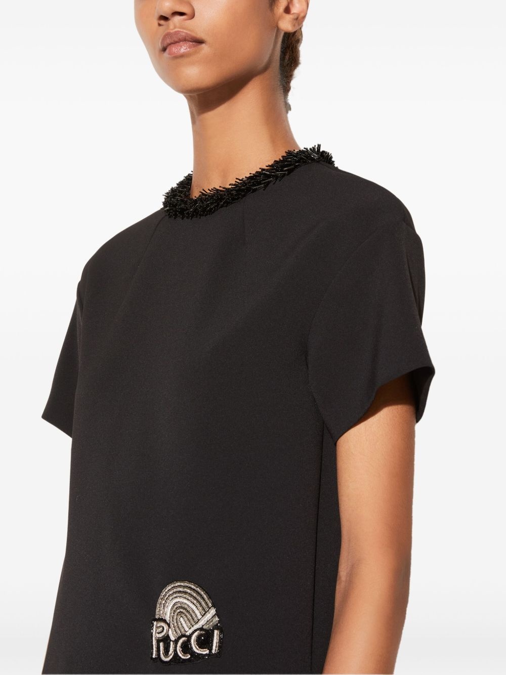 embellished T-shirt - 5