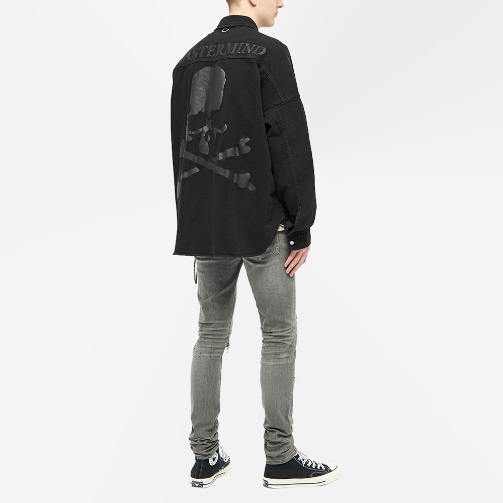 MASTERMIND WORLD Denim Overshirt - 7