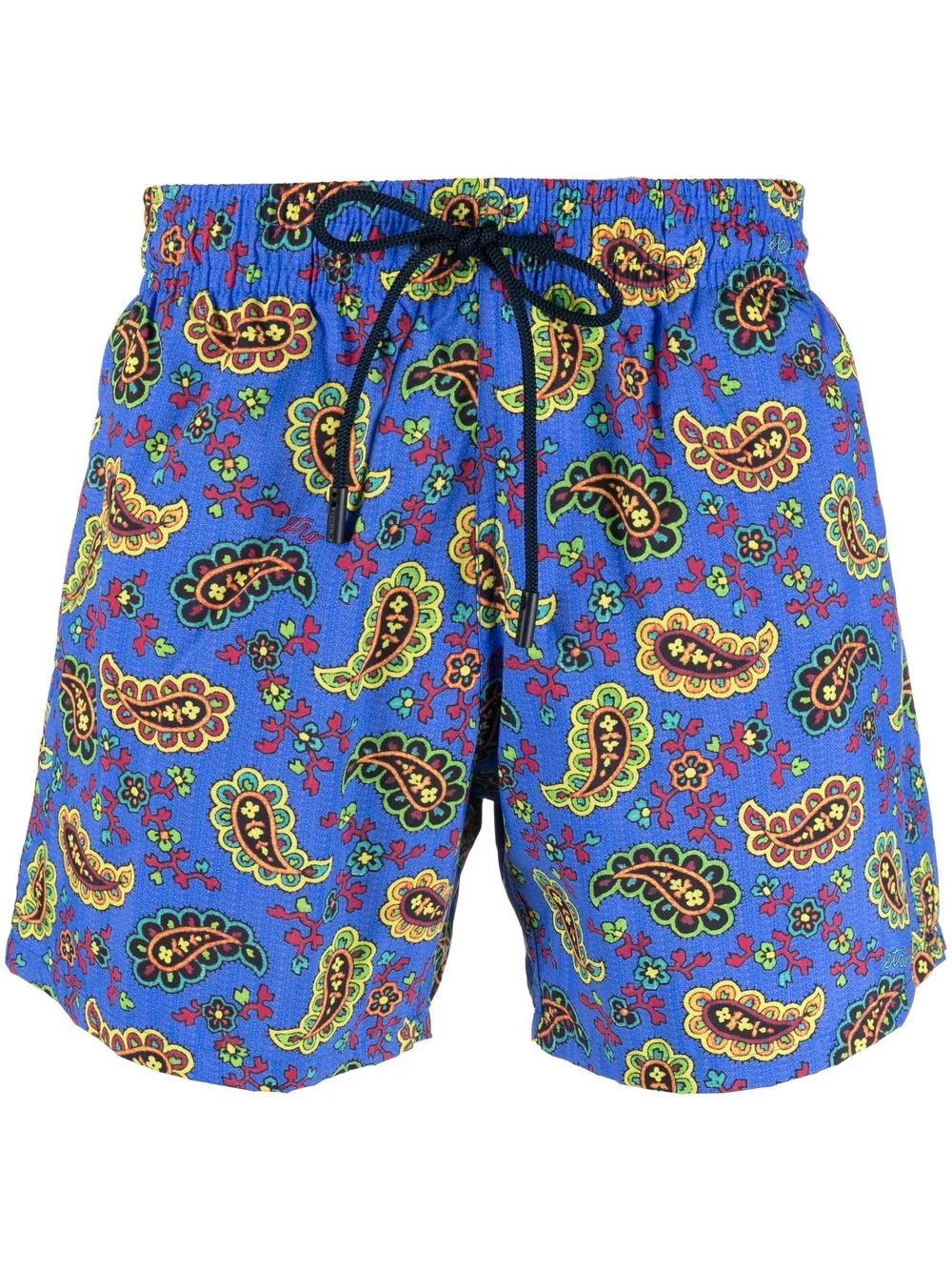 paisley-print swim shorts - 1