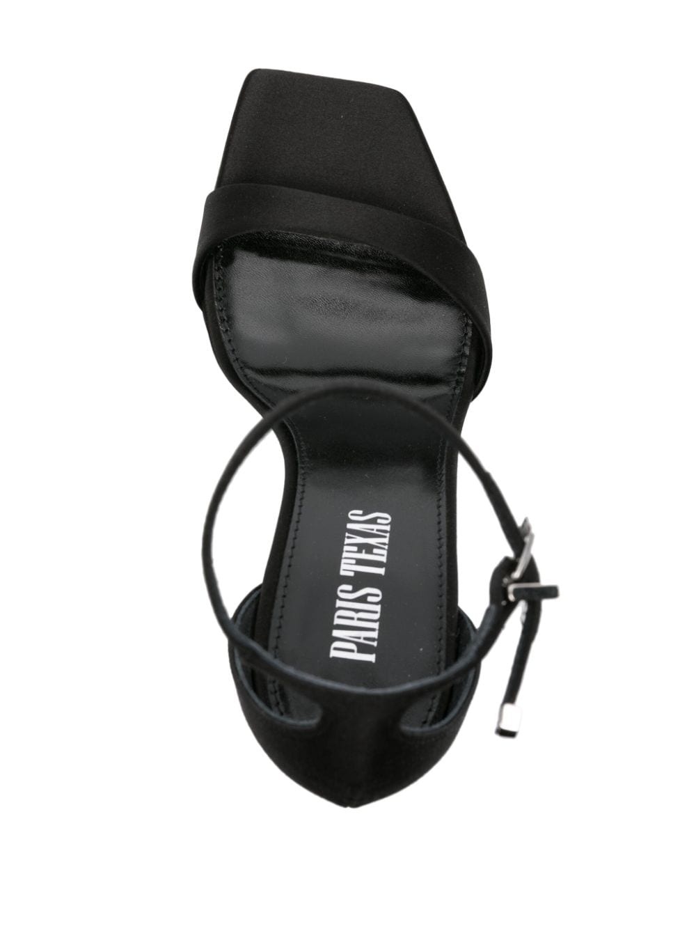 100mm silk sandals - 4